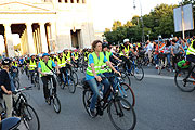 Münchner Radlnacht 2018 am Samstag, 07.07.2018 - 16.000 fuhren auf 16 Kilometer auf autofreien Straßen durch die Stadt  (©Foto: Martin Schmitz